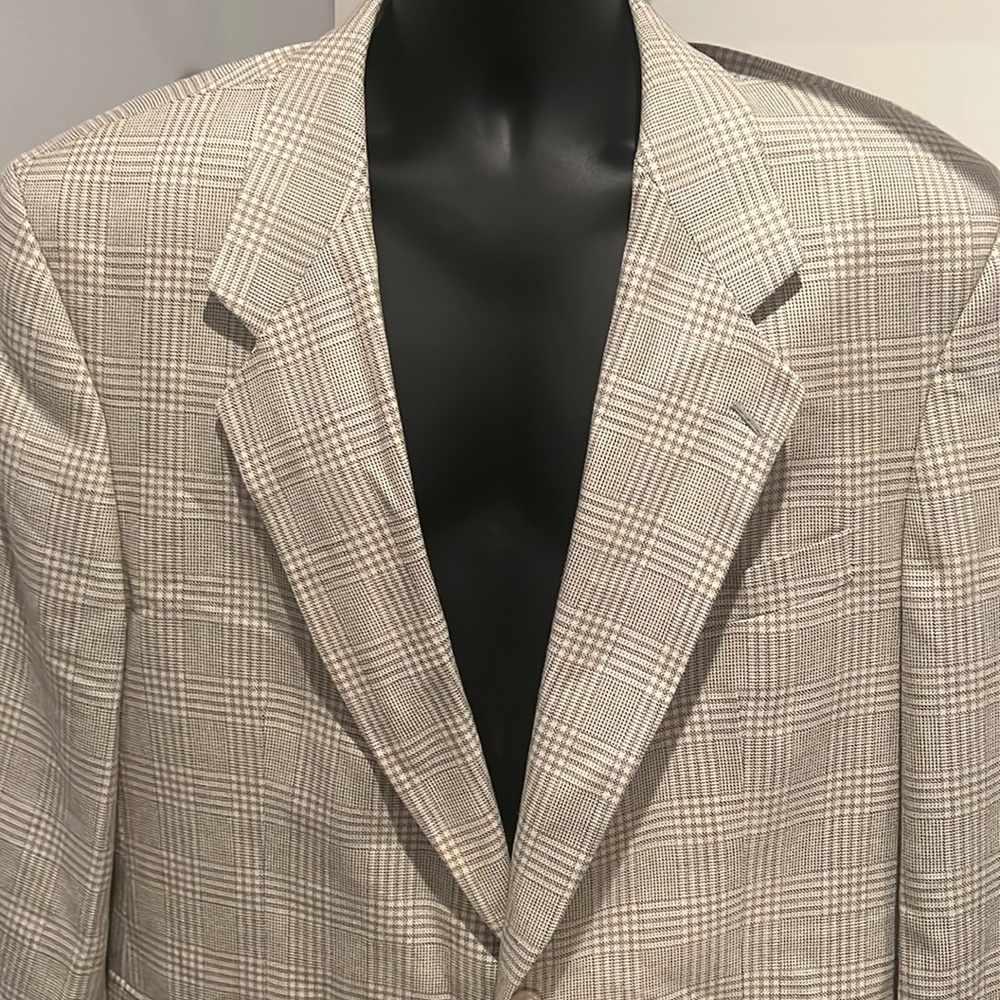 46 regular Jacobson's vintage spring Wool silk blazer